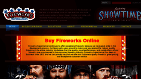 What Iheartfireworks.com website looked like in 2017 (7 years ago)