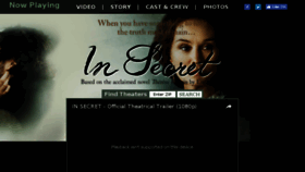 What Insecretmovie.com website looked like in 2017 (7 years ago)