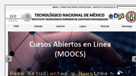What Itsantiago.edu.mx website looked like in 2017 (7 years ago)