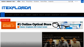 What Itexplorida.com website looked like in 2017 (7 years ago)