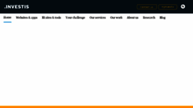 What Investis.co.uk website looked like in 2017 (8 years ago)