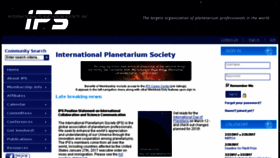 What Ips-planetarium.org website looked like in 2017 (7 years ago)