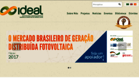 What Institutoideal.org website looked like in 2017 (7 years ago)