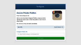 What Instaviewy.com website looked like in 2017 (7 years ago)