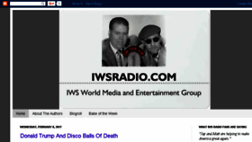 What Iwsradio.blogspot.com website looked like in 2017 (7 years ago)