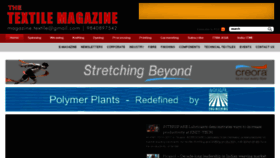 What Indiantextilemagazine.in website looked like in 2017 (7 years ago)