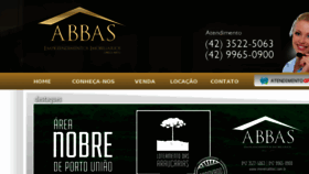 What Imoveisabbas.com.br website looked like in 2017 (7 years ago)