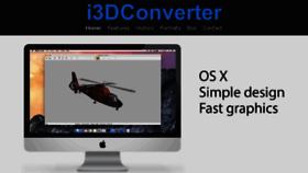 What I3dconverter.com website looked like in 2017 (7 years ago)