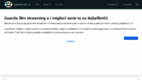 What Italiafilm01.com website looked like in 2017 (7 years ago)