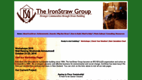 What Ironstraw.org website looked like in 2017 (7 years ago)