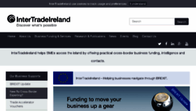 What Intertradeireland.org website looked like in 2017 (7 years ago)