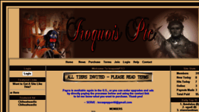 What Iroquoisptc.info website looked like in 2017 (7 years ago)