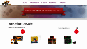 What Igrace.eu website looked like in 2017 (7 years ago)