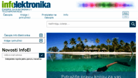 What Infoelektronika.net website looked like in 2017 (7 years ago)