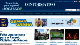 What Informativo.com.br website looked like in 2017 (7 years ago)