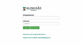 What Intranet3.alingsas.se website looked like in 2017 (7 years ago)