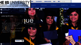 What Iisuniv.ac.in website looked like in 2017 (9 years ago)
