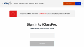 What Iclassprov2.com website looked like in 2017 (7 years ago)
