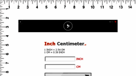 What Inchcentimeter.nl website looked like in 2017 (7 years ago)