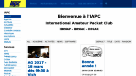 What Iapc.ch website looked like in 2017 (7 years ago)