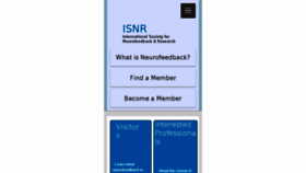 What Isnr.org website looked like in 2017 (7 years ago)