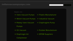 What Indianvacuumpumps.com website looked like in 2017 (7 years ago)