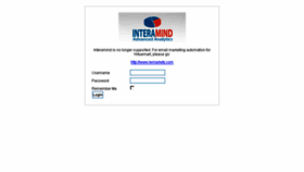 What Interamind.com website looked like in 2017 (7 years ago)