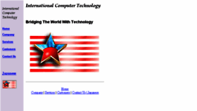 What Ictcorp.com website looked like in 2017 (7 years ago)