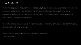 What Iptak.pl website looked like in 2017 (7 years ago)