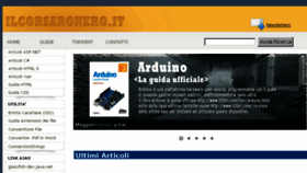 What Ilcorsaronero.it website looked like in 2017 (7 years ago)