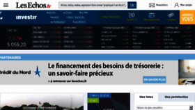 What Investir.fr website looked like in 2017 (7 years ago)