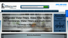 What Ifilters.com website looked like in 2017 (7 years ago)