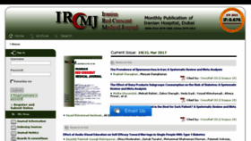 What Ircmj.com website looked like in 2017 (7 years ago)