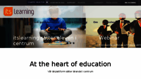What Itslearning.se website looked like in 2017 (7 years ago)