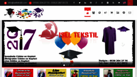 What Iseltekstil.com website looked like in 2017 (7 years ago)