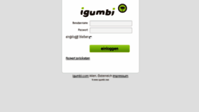 What Igumbi.net website looked like in 2017 (7 years ago)