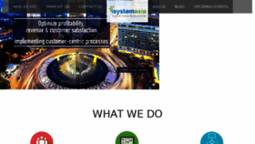 What I-systemasia.com website looked like in 2017 (6 years ago)