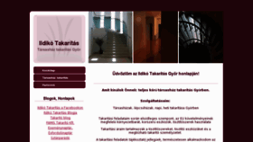 What Ildiko-takaritas.hu website looked like in 2011 (12 years ago)