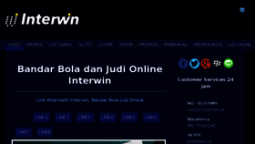 What Interwin.me website looked like in 2017 (7 years ago)