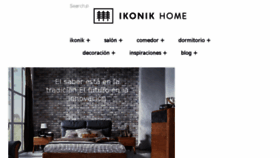 What Ikonikhome.com website looked like in 2017 (7 years ago)