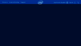 What Intel.hk website looked like in 2017 (7 years ago)