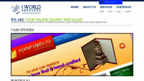 What Iworldsvcs.com website looked like in 2017 (6 years ago)