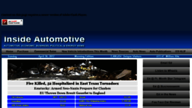 What Insideautomotive.com website looked like in 2017 (7 years ago)