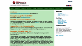 What Ibphoenix.com website looked like in 2017 (7 years ago)