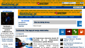 What Iledzisiaj.pl website looked like in 2017 (7 years ago)