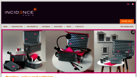 What Incidence.fr website looked like in 2017 (8 years ago)