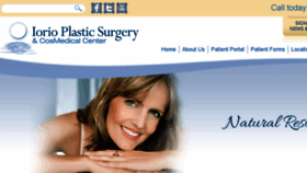 What Iorioplasticsurgery.com website looked like in 2017 (6 years ago)