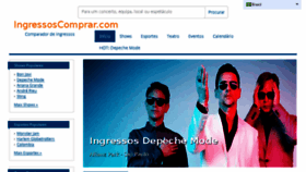 What Ingressoscomprar.com website looked like in 2017 (7 years ago)