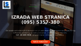 What Izrada-weba.com website looked like in 2017 (7 years ago)