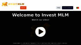 What Investmlm.com website looked like in 2017 (6 years ago)